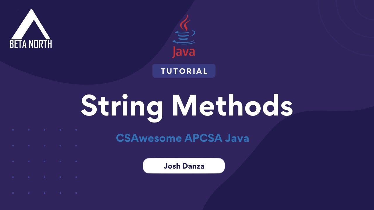 Str methods. String methods.