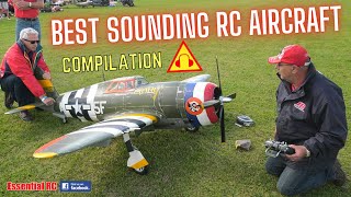 BEST sounding RC AIRCRAFT COMPILATION | Radial powered scale WARBIRDS
