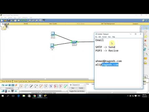 intro 3 for packet tracer (Email(SMTP & POP3))