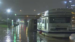 Pittsburgh's North Shore Riverwalk starting to take on water