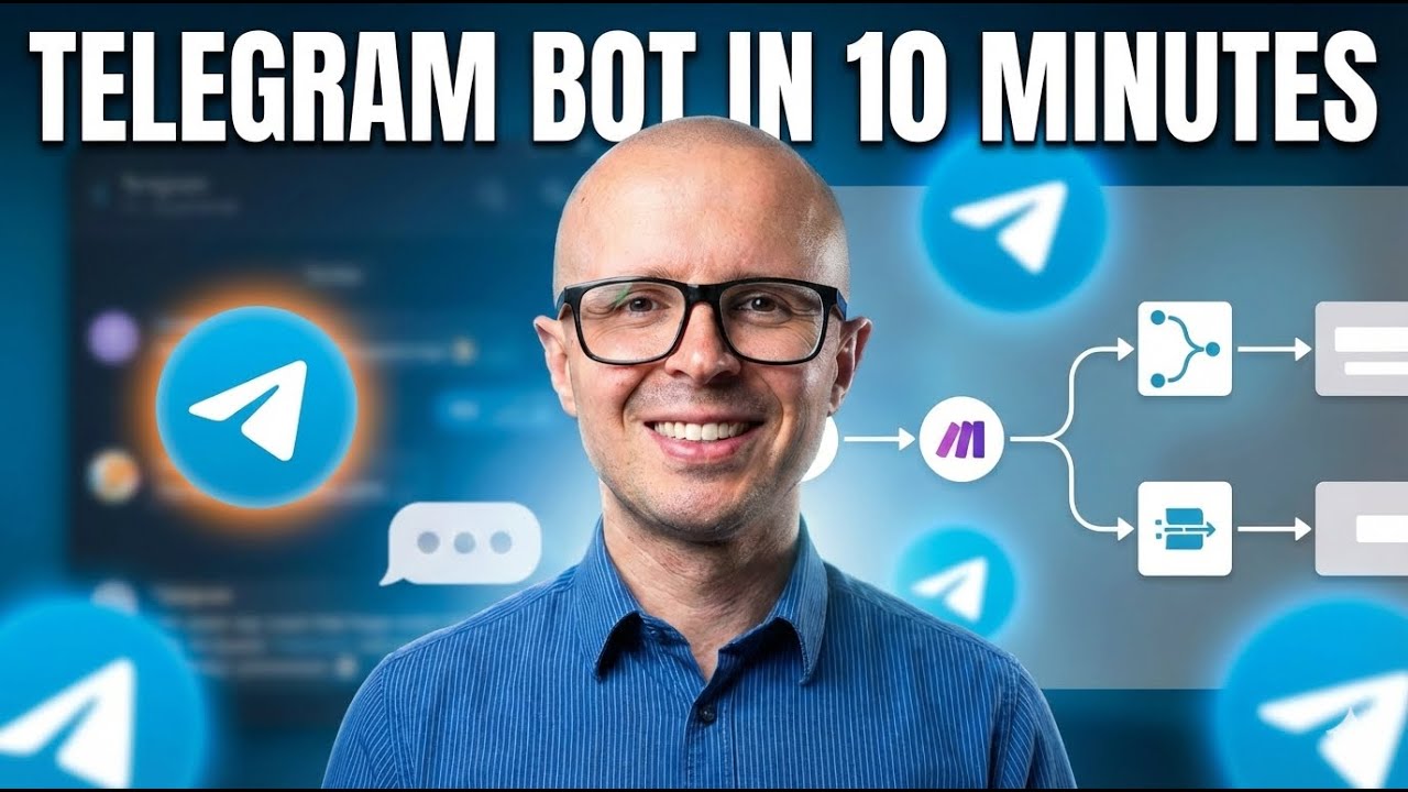 How To Build a Telegram Bot with Make.com (No Code, Step-by-Step) - YouTube