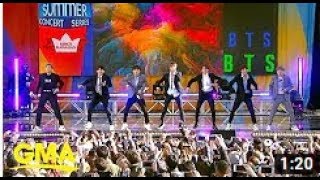 BTS performs 'Boy With Luv' live on GMA