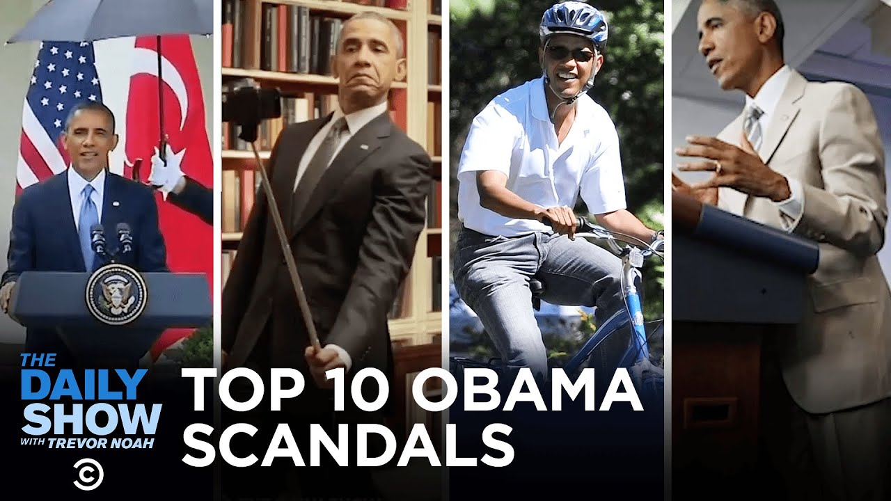 Top 10 Obama Scandals | The Daily Show - YouTube