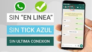 LEER Y RESPONDER WHATSAPP sin Entrar y sin mostrar en Línea, Ultima Conexión y Tick Azul 2018 screenshot 3