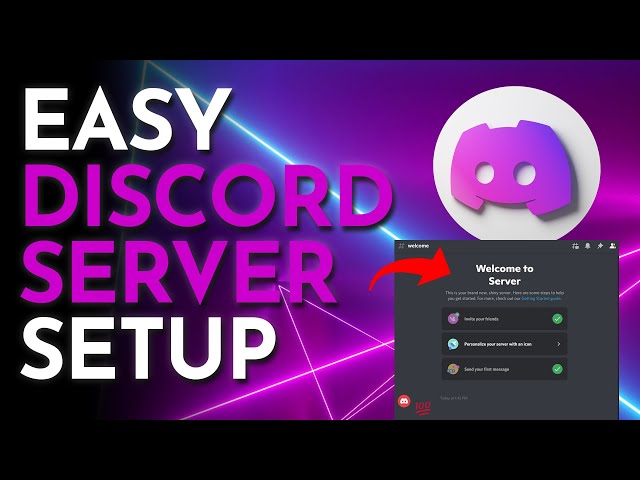 Make a good discord server at good quality by Batsuthecreator