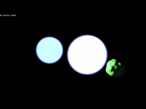 A Binary System in Blender
