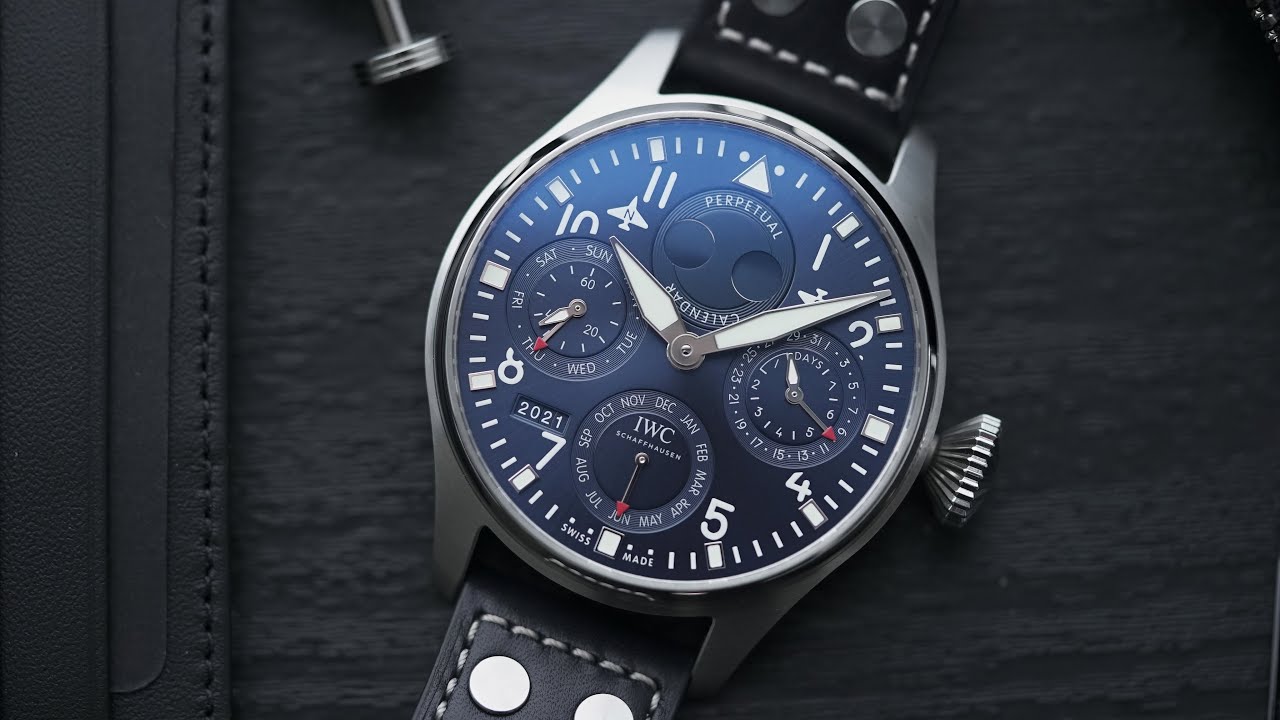 Hands-On - IWC Big Pilot's Watch Perpetual Calendar Steel IW503605