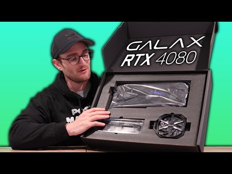 GALAX RTX 4080 SG Unboxing - Size Definitely Matters 