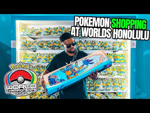 WCS 2024 ポケモン　スケートボード　ホノルル Shopping at Pokemon Center World Championships 2024 Honolulu