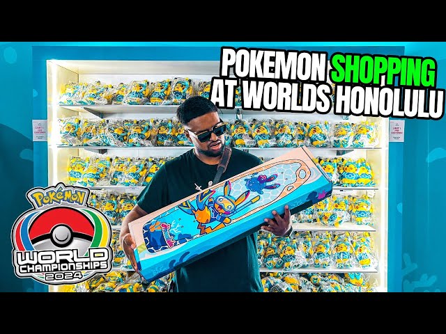 WCS 2024 ポケモン　スケートボード　ホノルル Shopping at Pokemon Center World Championships 2024 Honolulu
