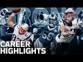 Rob gronkowskis powerful career highlights  nfl legends