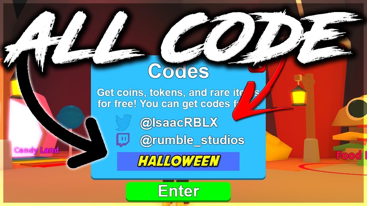 New Working Halloween Codes In Mining Simulator Roblox Youtube - candyland roblox codes how to get unlimited robux on laptop