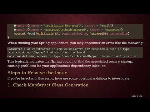 Resolving MapStruct Injection Issues in Spring Boot Applications