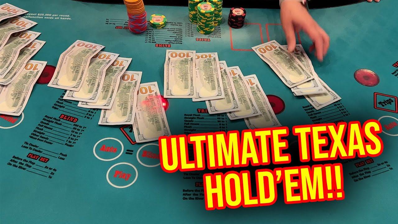 2700 VS ULTIMATE TEXAS HOLD'EM! YouTube