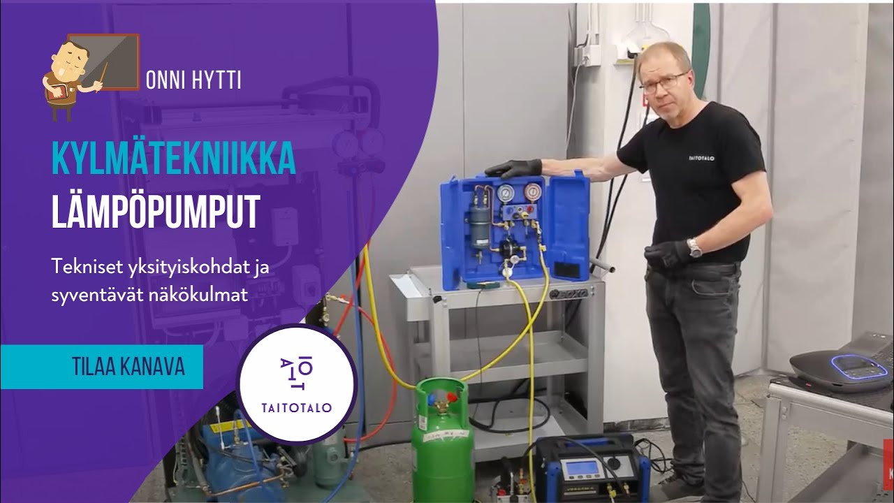 Kylmäaineen taltiointi uuden EU direktiivin mukaisesti | Onni Hytti, #10