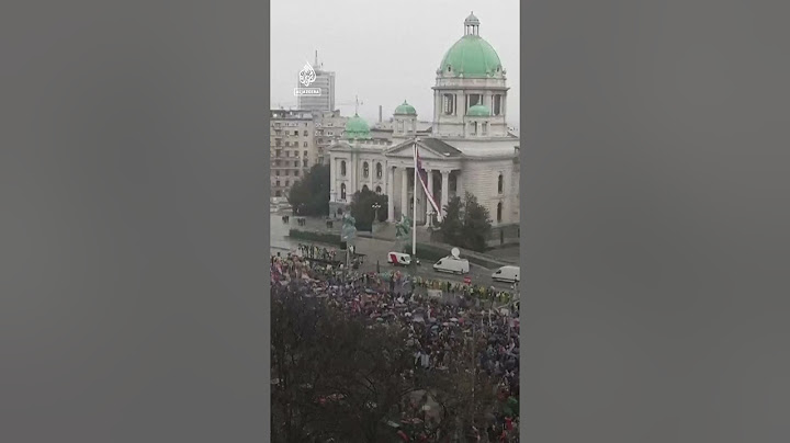 Studentski protest u Beogradu: Nezabilježen skup u historiji Srbije