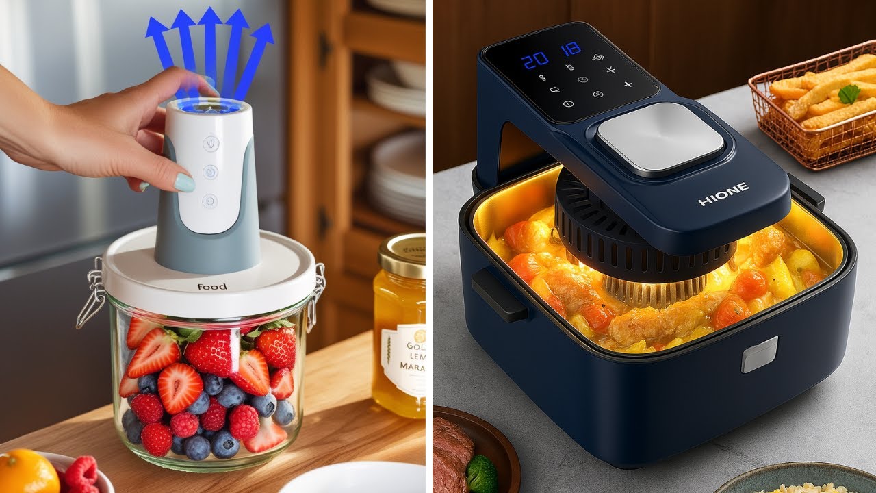 10 INSANE Kitchen Gadgets That Make Cooking Effortless! - YouTube