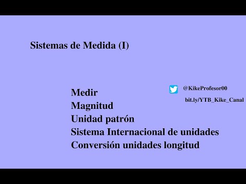 Vídeo: El sistema SI és el mateix que el sistema mètric?