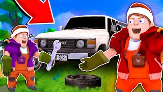 СТРОИМ ВНЕДОРОЖНИК НА ПОРШНЯХ в Scrap Mechanic