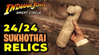 Sukhothai - All 24 Ancient Relics Location | Indiana Jones and the Great Circle screenshot 4