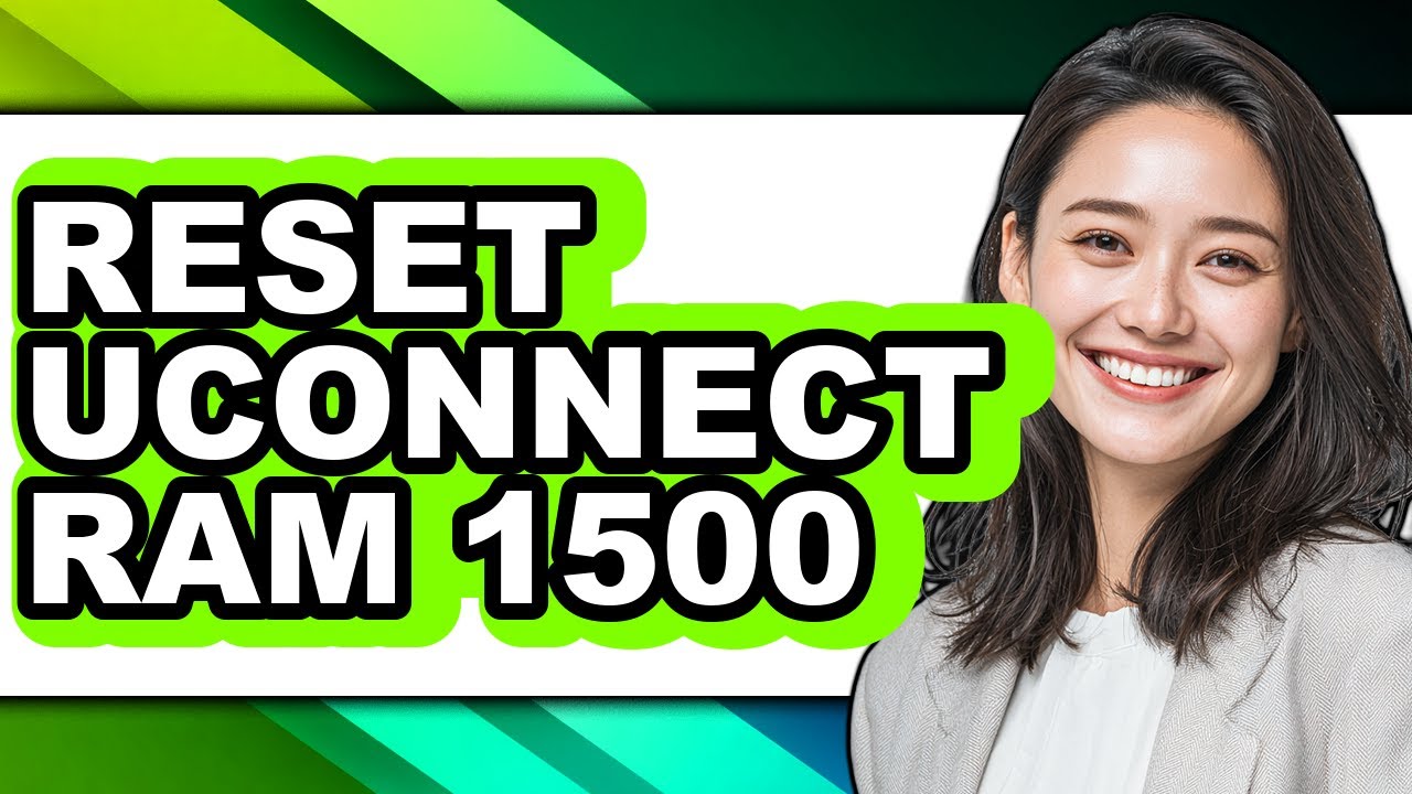 How To Reset Uconnect Ram 1500 - Step By Step