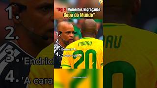 Rankeando Momentos Engraçados da Copa do Mundo #shorts #futebol
