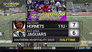 WATKINS HORNETS VS BAY AREA JAGUARS  11U