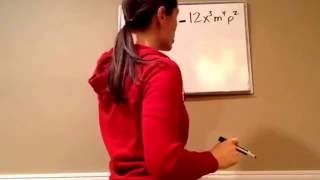 Saxon Math Algebra 1 - Lesson 34 - Greatest Common Factor