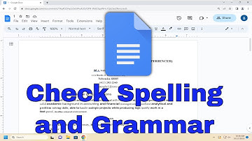 Check Spelling and Grammar in Google Docs [Guide]