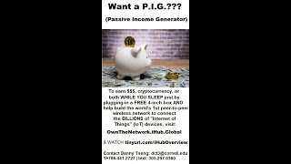 PA$$IVE/Residual income & OwnTheNetwork.iHub.Global NEW Promotional 'Sizzle' Video