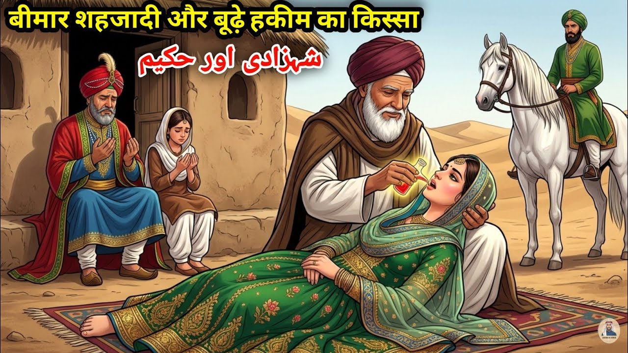 Beemar Shehzadi Aur Boodhe Hakim Ka Heart Touching Qissa | Islamic Moral Story #islamicstory |