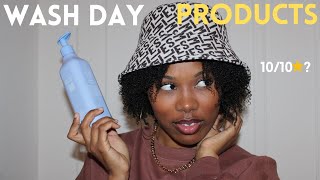 BEST WASH DAY PRODUCTS FOR NATURAL HAIR! #hair #haircare #4chair