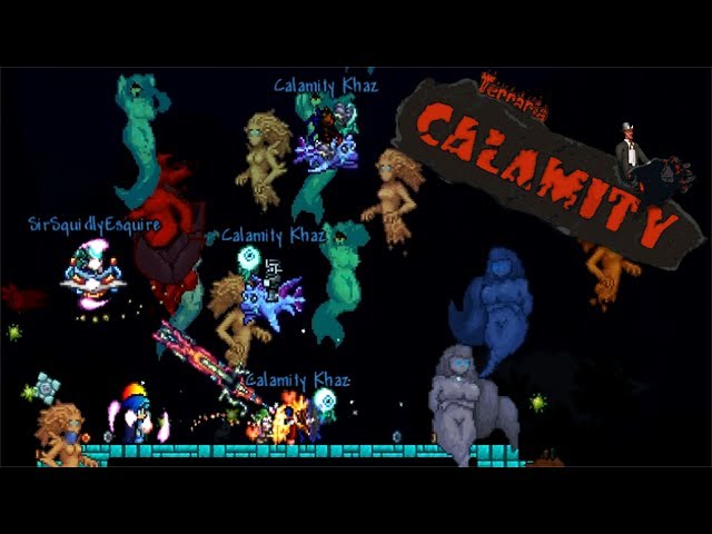 Calamity Waifu Mod - All Bosses 