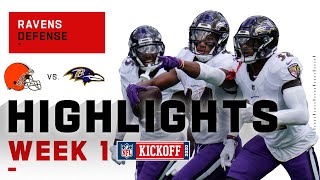 Ravens Defense Crushes Browns Hopes \& Dreams | NFL 2020 Highlights