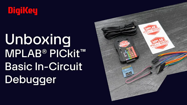 Microchip MPLAB® PICkit™ Basic In-Circuit Debugger - Unboxing | DigiKey