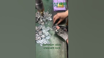 Hardware Accessories Aluminum Door Window Crescent Lock