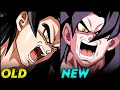 OLD Vs. NEW : SSJ4 Goku Kamehameha Active Skill | DBZ Dokkan Battle
