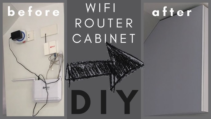 How to Hide Modem and Router Cords - Making Manzanita