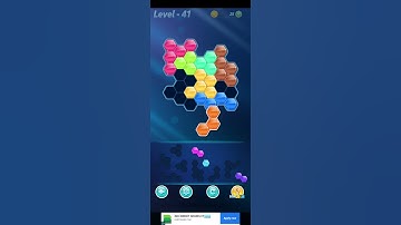 Block! Hexa Puzzle~Brutal block 9 to 10 levels -level#41