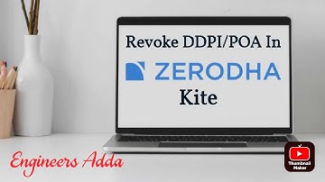 How To Revoke the Demat Debit and Pledge Instruction | Power Of Attorney in Zerodha Kite |DDPI/POA.
