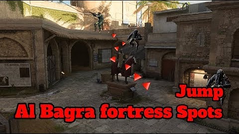 Mw2 PRO MAP BREAKDOWN Al Bagra fortress (longshots/jump spots/S&D bomb spots)