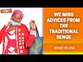 Our modern senge are too brief we miss advices from the traditional senge vitalis senge helena