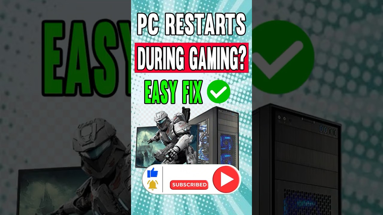 Why Your Gaming PC Is Restarting And The Simple Fix YouTube 