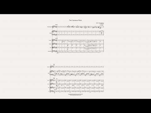 The Christmas Waltz for Piano and String Quartet - Score and Part - Sammy Cahn, Jule Styne