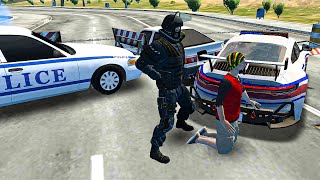 Porsche Police Car Driving Simulator - SWAT Patrolling In The City - Android Gameplay | 4 screenshot 5