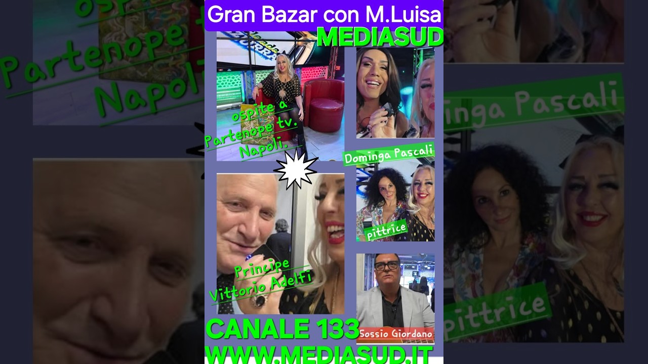 Gran Bazar N.191 - Azzurro Aprile Partenope Tv: Intervista al Principe Vittorio Adelfi
