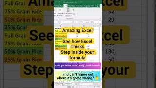 Amazing #excel : #excelformulas #evaluator #exceltricks #exceltips #viral #shorts #relatable