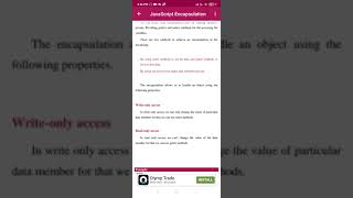 JavaScript Encapsulation