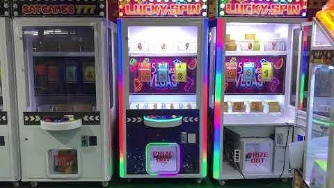 2022 Most Popular Prize Machine Lucky Spin Instant Prize Redemption Arcade Game Machine For Sales
