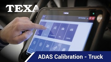 TEXA ADAS Truck Calibration